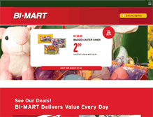 Tablet Screenshot of bimart.com